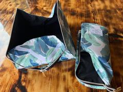 The Flat Lay Co. XXL Makeup Box Bag and Tray in Tropical Leaves Review