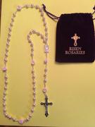 Christian Catholic Shop Angel Pink Pearl Rose Rosary by Risen Rosaries Review