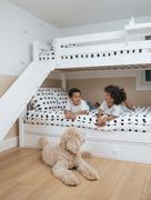 Maxtrix Kids Twin High Loft Bed with Straight Ladder, Desk and Storage Review