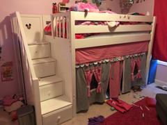 Maxtrix Kids Queen High Loft Bed with Stairs Review