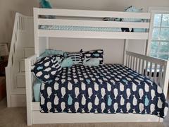 Maxtrix Kids Twin XL Bunk Bed with Ladder on End Review