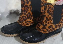 Tiosebon/Konhill Women's Waterproof Two-Tone Duck Boots Review