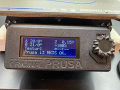 Printed Solid LDO Prusa Black Screen with White Text MK2/MK2.5/MK3 LCD display Review