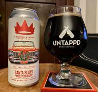 CraftShack® Crowns & Hops Santa Slays Stout Review