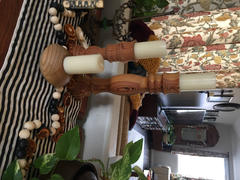 Harp Design Co HDC Signature Candlestick in Antique Pine Review