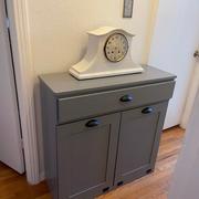The Lovemade Home Dashwood with a Storage Drawer in Dark Gray Review