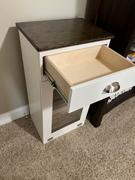The Lovemade Home Sinclair Laundry with a Storage Drawer in White Review