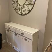 The Lovemade Home Templeton with a Storage Drawer in White Review