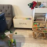nicoandyeye.com Toy Box Chest on Casters Review