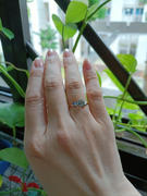 JL Heart Online Bouquet De Fleurs Ring in 14K - Aquamarine Review