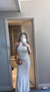 Oh Hello Clothing Lucile Embellished Sequin Gown | White Review