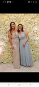 Oh Hello Clothing Alamour Sequin Gown | Rose Gold Review