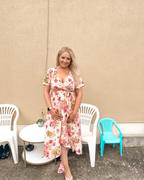Oh Hello Clothing Sunflowers Midi Dress | Mixed Print Review