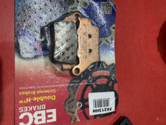 LRL Motors KTM Duke 390 EBC double sintered brake pads (front) Review