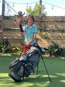 teamgolfgodsusa Golf Gods - KIDS Cool Tech Semi-Waterproof Stand Bag - GREY Review