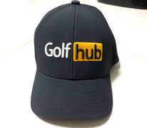 teamgolfgodsusa TOUR PRO Golf Hub Golf Hat in Black with Curved Brim Review