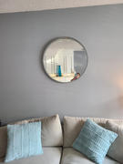 Kate & Laurel Travis Round Wood Accent Wall Mirror Review