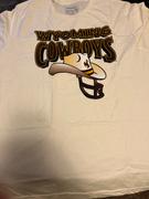 Homefield 1990s Vintage Wyoming Cowboys Football Helmet Tee Review