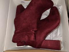 Closet Candy Boutique Annie Slouchy Ankle Booties - Wine Review