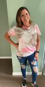 Closet Candy Boutique CBRAND Do You Believe Tie Dye Top - Pink Review