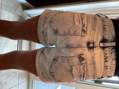 Closet Candy Boutique KAN CAN Jaycee Distressed Denim Shorts - Light Wash Review