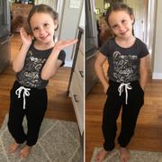Closet Candy Boutique (KIDS) CBRAND At Peace Joggers - Black Review