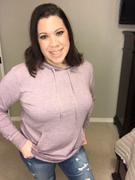 Closet Candy Boutique Ahead of the Game Hooded Pullover - Lilac Review