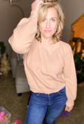 Closet Candy Boutique Keep the Peace Sweater - Taupe Review