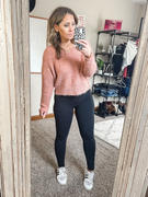 Closet Candy Boutique Cuddle Up Pullover Sweater - Desert Rose Review