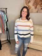 Closet Candy Boutique Better in Color Striped Sweater - Multi Review