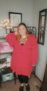 Closet Candy Boutique Enchanted Aura Long Sleeve Dress - Red Review