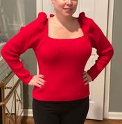 Closet Candy Boutique CBRAND Sew in Love Sweater - Red Review