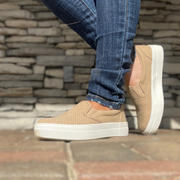 Closet Candy Boutique On My Way To You Slip On Sneakers - Natural Review