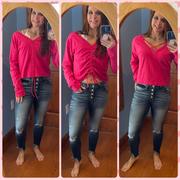 Closet Candy Boutique CBRAND Have It Your Way Reversible Top - Magenta Review
