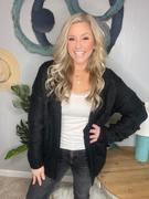 Closet Candy Boutique CBRAND Cheers To The Details Cardigan - Black Review