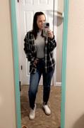 Closet Candy Boutique Need to Know Plaid Flannel Hoodie - Black Review