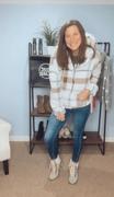 Closet Candy Boutique Juneau Plaid Sherpa Pullover - Ivory Review