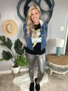 Closet Candy Boutique Born To Shine Activewear - Silver Review
