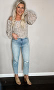 Closet Candy Boutique EUNINA Lilian Ultra High Rise Jeans - Light wash Review