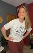 Closet Candy Boutique Be A Nice Human Graphic Tee - White Review