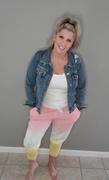 Closet Candy Boutique Rainbow Sky Tie-Dye Jogger - Pink Review