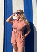 Closet Candy Boutique Girl Next Door Romper - Dusty Rose Review