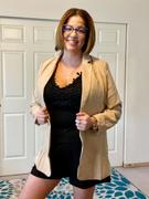 Closet Candy Boutique Business As Usual Blazer - Taupe Review