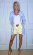 Closet Candy Boutique Heatwave Distressed Shorts - Yellow Review