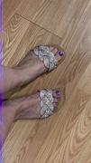 Closet Candy Boutique Crystal Cove Rhinestone Sandals - Nude Review