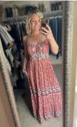 Closet Candy Boutique Wine Country Maxi Dress - Red Review