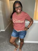 Closet Candy Boutique Mama Needs Coffee Graphic Tee - Heather Clay Review