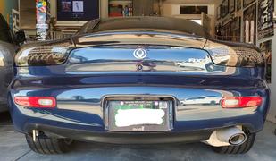 Garage Alpha Mazda RX-7 [FD3S] Titanium Dolphin Tip Exhaust Review