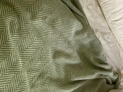 AmericanBlossomLinens American Made Cotton Herringbone Weave Blanket Review