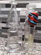 CaliConnected Grav® 9” Helix Flare Base Bong w. Fixed Downstem Review